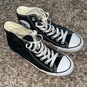 Converse high top shoes!